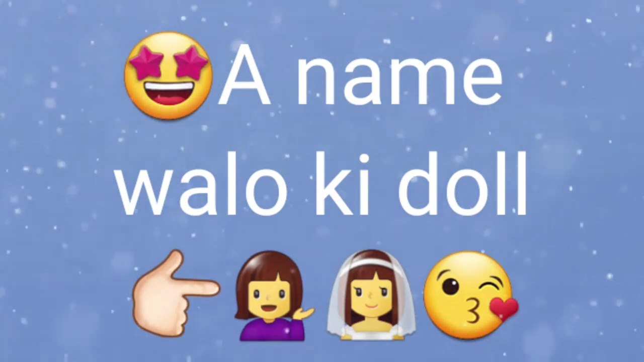 Doll according to name first letter --_ A name walo ki doll---#FASHOINSTORE