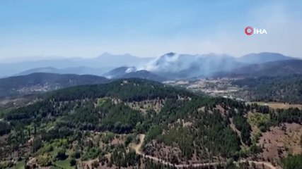 Köyceğiz yangını Denizli sınırına dayandı