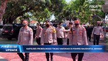 Kapolres Probolinggo Tinjau Langsung Pelaksanaan Vaksinasi Merdeka di Ponpes Raudhatul Jannah