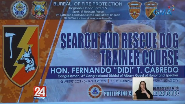 20 aso, sinasanay ng BFP at pcg para sa search and rescue operations | 24 Oras Weekend