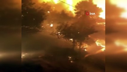 - Yangının kontrolden çıktığı Eğriboz Adası'nda tahliyeler sürüyor- İstiea sakinleri tahliye edildi