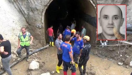 ''Sel geliyor'' diye arkadaşını uyarmak isteyen işçi, girdiği tünelden bir daha çıkamadı