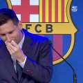 #Messi in lacrime dice addio al #Barcelona