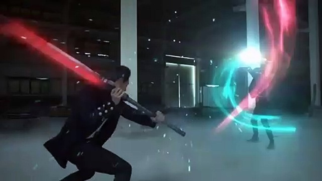 Zhige fights the dragon