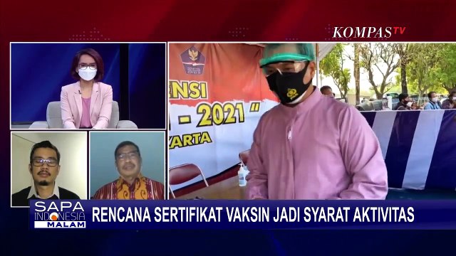 Pemerintah Ingin Sertifikat Vaksinasi Covid-19 Jadi Syarat Akses Tempat Umum