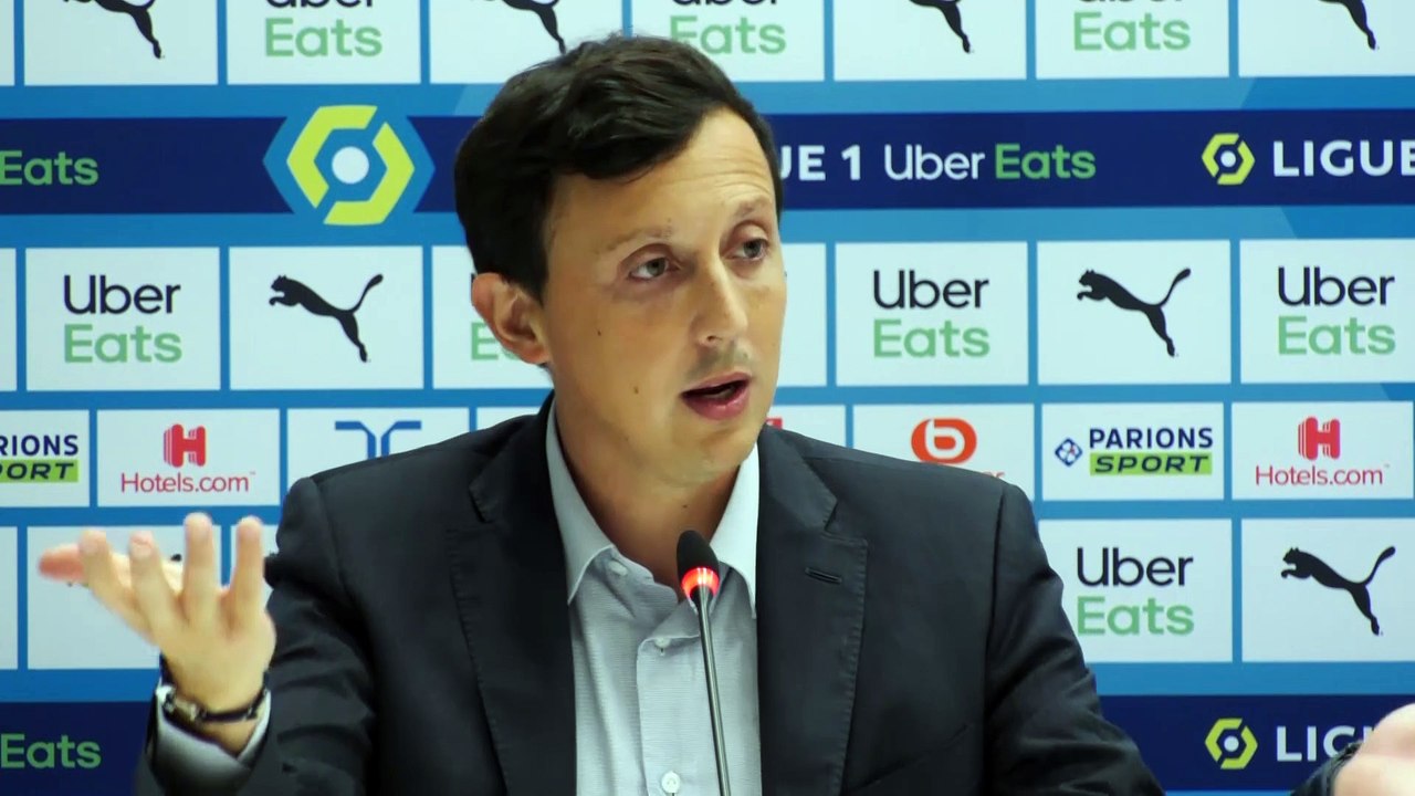 Avant MHSC-OM Pablo Longoria fait le point sur le mercato de l'OM