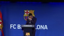 As lágrimas de Messi na saída do Barcelona