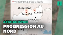 En Afghanistan, les talibans s'emparent de plusieurs grandes villes