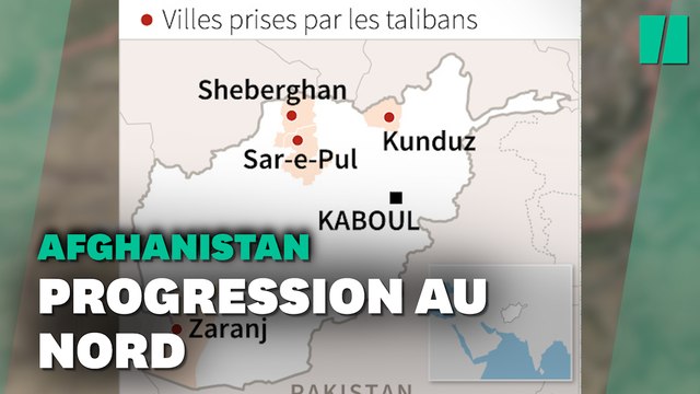 En Afghanistan, les talibans s'emparent de plusieurs grandes villes