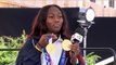 Jeux olympiques : la double championne olympique de judo Clarisse Agbegnenou est 