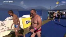 Une heure pour traverser le lac Balaton : 6 200 nageurs pour la célèbre course en eaux libres