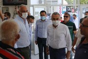 Son dakika haber | Kültür ve Turizm Bakanı Ersoy, yangının devam ettiği bölgede incelemelerde bulundu