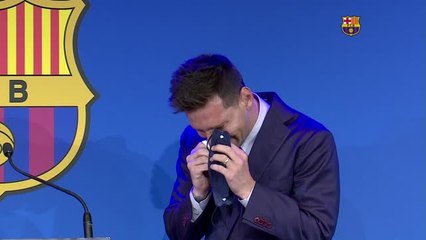 Tearful Messi didn't want to leave Barcelona