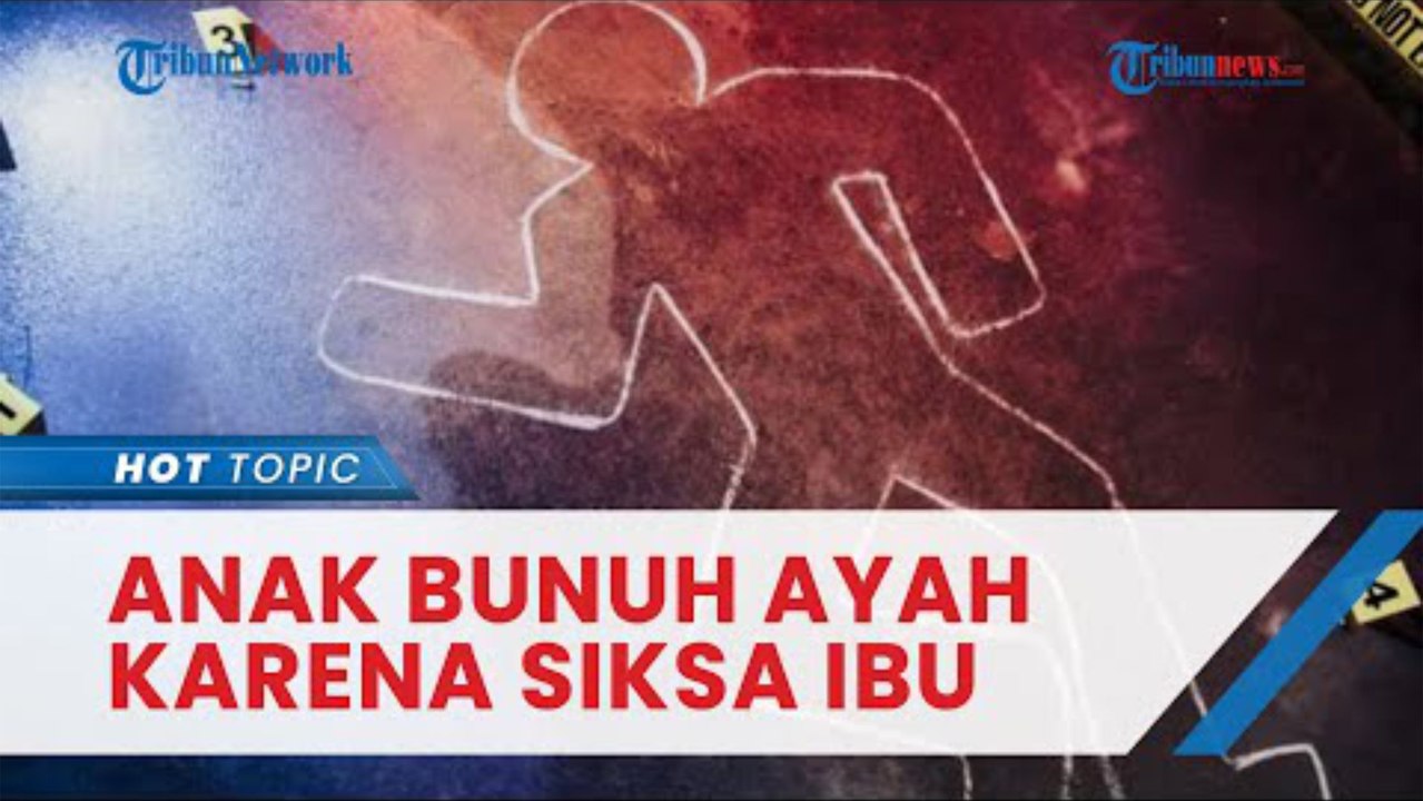 Tak Tahan Lihat Ibu Disiksa Terus, Anak di Palembang Tega Bunuh Ayah Pakai Pedang