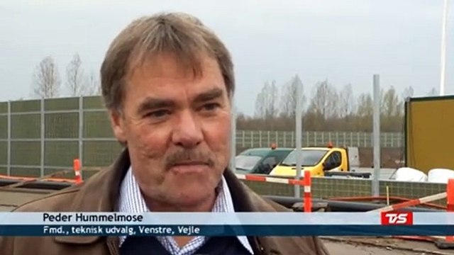 Grim støjmur | Beboere sure over støjmur | Mur-brok i Vejle | 26-04-2010 | TV SYD @ TV2 Danmark