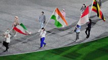 Bajrang Punia held Tiranga in closing ceremony of Olympics