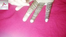 fingers henna design - fingers mehndi design for hand - jewerelly  henna mehndi design - Habiba Mehndi Art