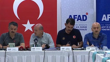 Son Dakika: Orman yangınlarıyla mücadelede son durum! 4 bakan ortak açıklama yaptı