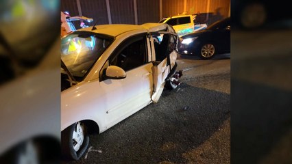 음주 운전하다 앞차 들이받아...4명 병원 이송 / YTN