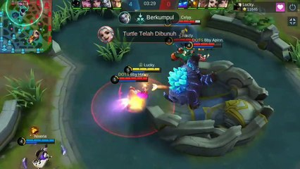 _ HIGHLIGHT_ Game Play TOP GLOBAL NATALIA !  _ AUTO BANTAI BOS - Mobile Legends