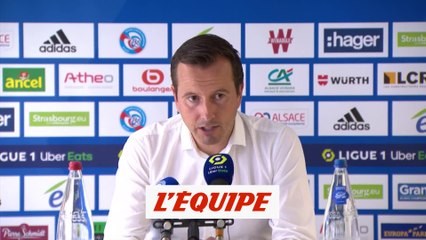 Video herunterladen: Stéphan: « Forcément déçu » - Foot - L1 - Strasbourg