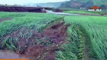 الفيضانات تبتلع كوريا الشمالية و 