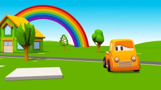 Schlaue Autos - Wir lernen die geometrischen Formen - Cartoon für Kinder