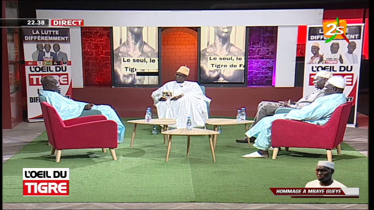 SPÉCIAL HOMMAGE A MBAYE GUEYE "TIGRE DE FASS" DANS L'OEIL DU TIGRE AVEC BECAYE MBAYE