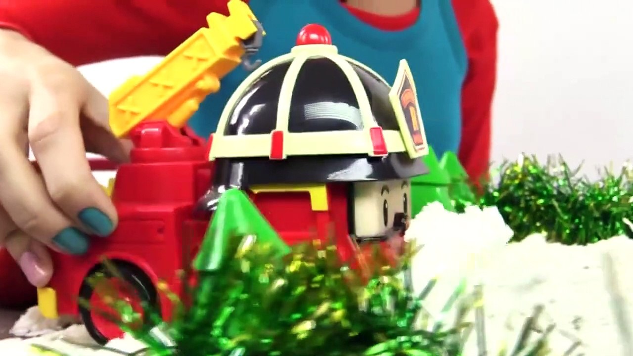 Robocar Poli und der Weihnachtsbaum mit starkem Transformer!