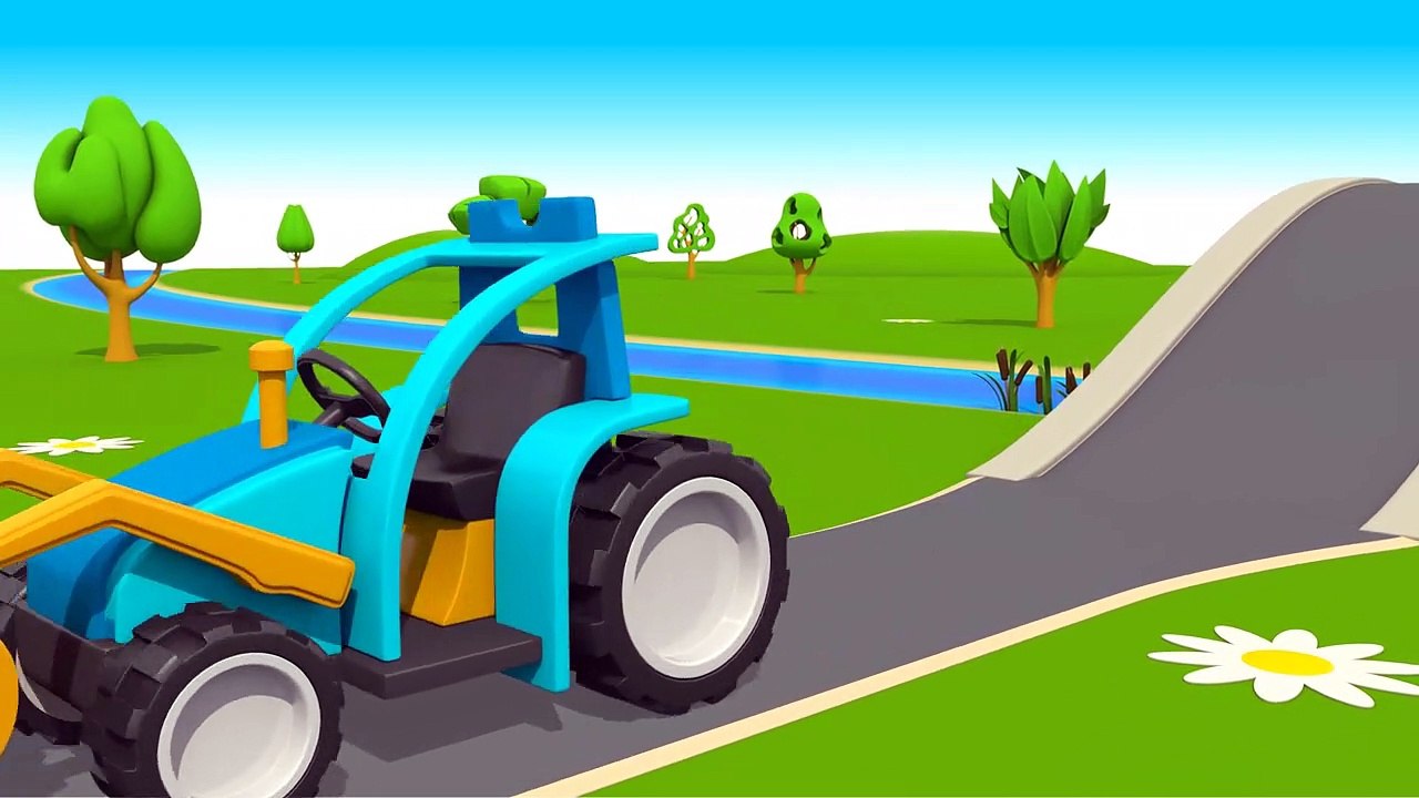 Unsere Baufahrzeuge! Bagger, Laster und mehr! Schöne Animation für Kinder
