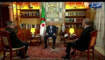 رئيس الجمهورية عبد المجيد تبون يجري لقاءً دوريًا مع ممثلي الصحافة الوطنية