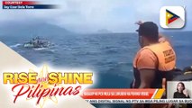 5 mangingisda sa Zambales, nasagip ng PCG mula sa lumubog na fishing vessel