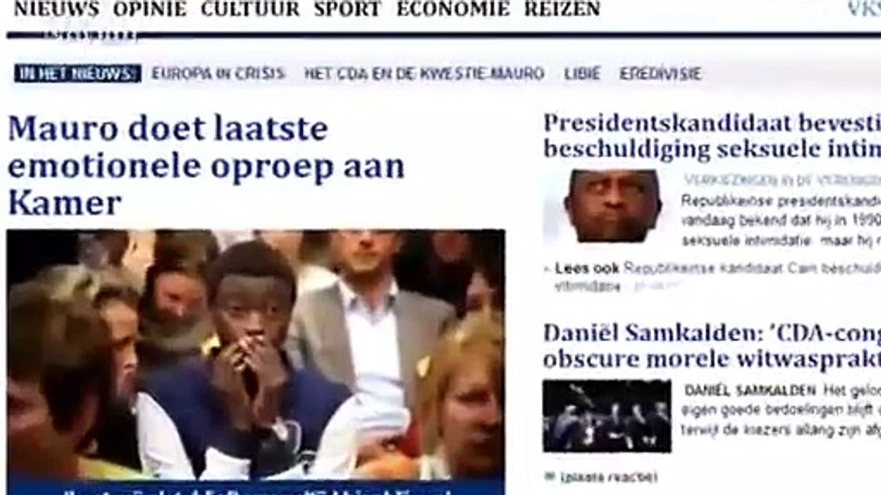 Brief van Mauro is nep