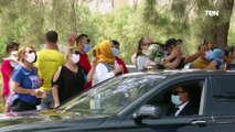 الرئيس التونسي يعاين سير عمل أحد مراكز التلقيح ضد فيروس كوفيد 19 في إطار أيام التلقيح المكثف