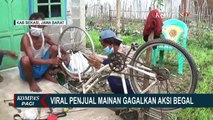 Viral! Aksi Heroik Pedagang Mainan Berhasil Gagalkan Aksi Komplotan Begal