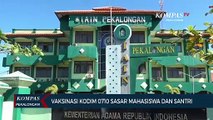 Vaksinasi Kodim 0710 Pekalongan Sasar Mahasiswa dan Santri
