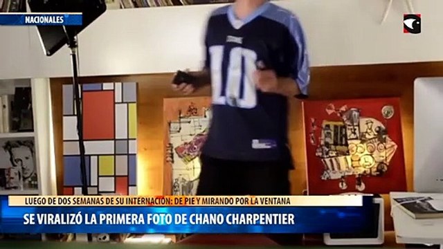 Se viralizó la primera foto de chano charpentier