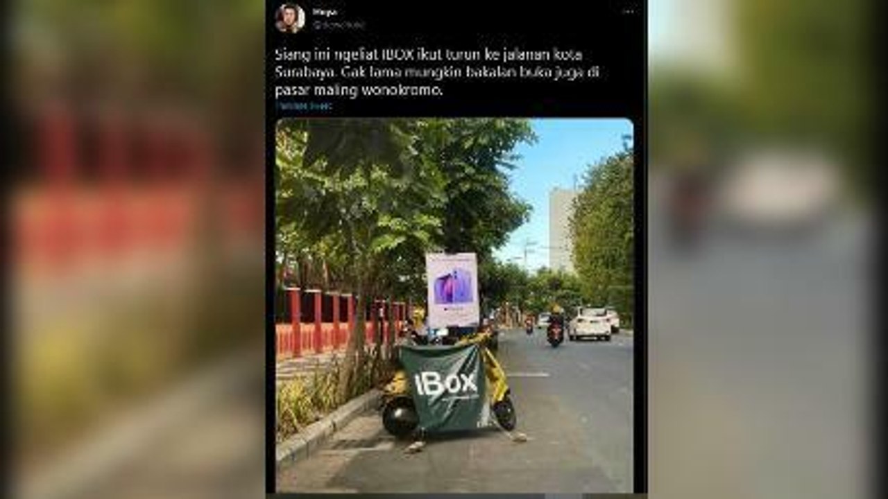 IBOX Jualan Iphone di Trotoar?