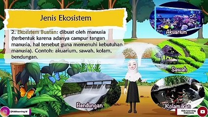 EKOSISTEM Pengertian Ekosistem Jenis Ekosistem dan Unsur Penyusun Ekosistem Materi Pelajaran IPA