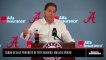 Nick Saban Details LaBryan Ray Injury, Trey Sanders and Malachi Moore Recovery