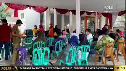 LIVE Report Gerai Vaksin Merdeka RW 06 Kelurahan Pengadegan, Jakarta Selatan