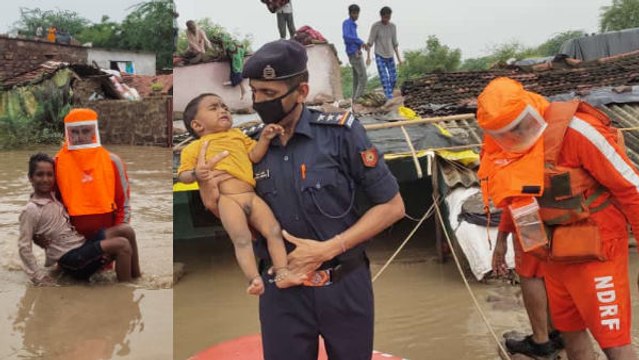 Kota Flood : कोटा के सांगोद में बाढ़, हेलीकॉप्टर व नाव में सवार होकर पहुंचे लोकसभा अध्यक्ष ओम बिरला
