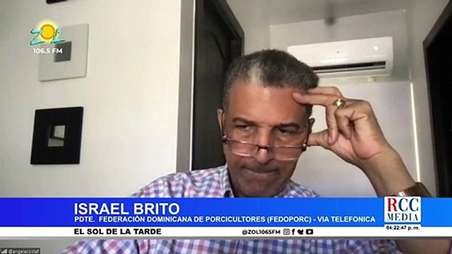 Israel Brito: el gobierno actuó muy tarde con la fiebre de porcina africana