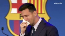Lionel Messi Crying in his Last Barcelona Press Conference _ Messi Says Goodbye