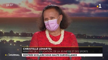 Invitée du journal : Christelle Lehartel, ministre de l'éducation, de la jeunesse et des sports