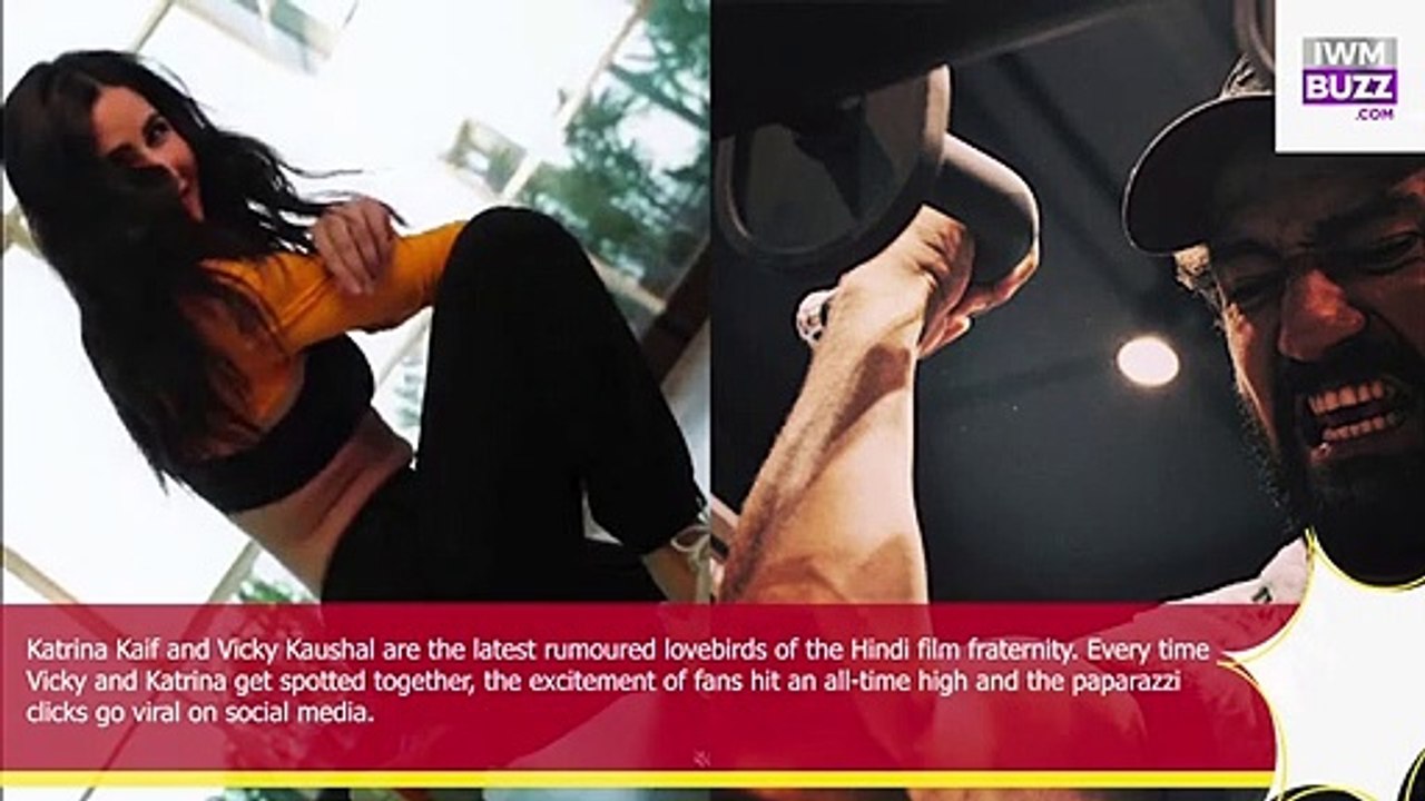 In Video Katrina Kaif’s hot zigzag dance in black dress, Vicky Kaushal says ‘work in progress’