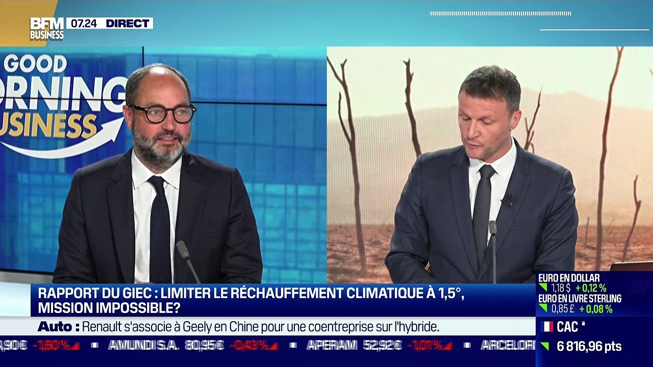 Oliver Wild (AMRAE): Rapport du Giec, limiter le réchauffement climatique à 1,5°, mission immpossible ? - 09/08