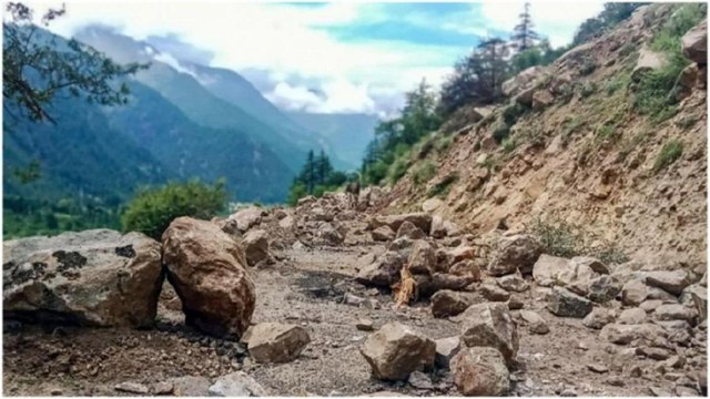 Terrible picture of landslide came out from Chamba