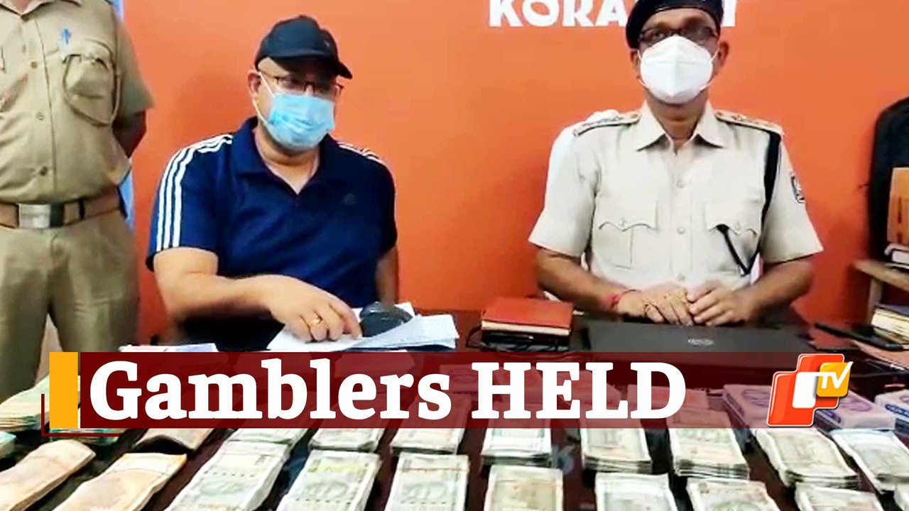 Gambling Den Busted In Odisha's Koraput, Over 7 Lakh Cash Seized, 20