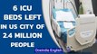 US: Only 6 ICU beds left in Texas' capital Austin with a population of 2.4 million | Oneindia News